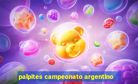 palpites campeonato argentino